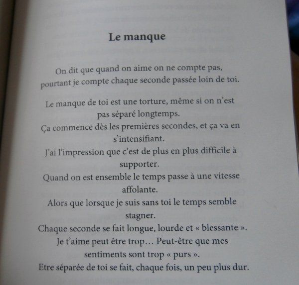 extrait de livre d amour - histoire d'amour à lire