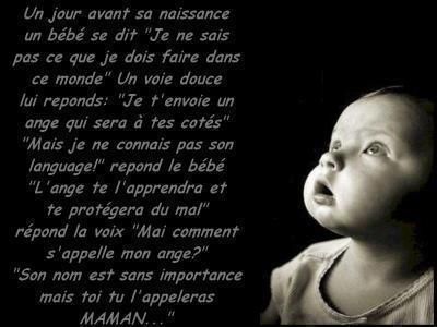 Belles Citations Sur Les Mamans Un Jour Avant Sa Naissance Un Bebe Dit Je Ne Sais Pas Ce Que Je Vais Faire Citations Votre Source Numero 1 Pour Les Citations Et Proverbes