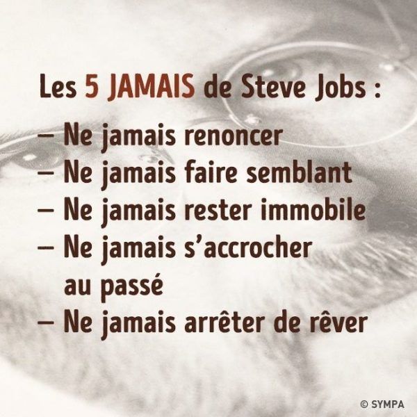 Les Plus Beaux Proverbes A Partager Les 5 Jamais De Steve Jobs Citations Votre Source Numero 1 Pour Les Citations Et Proverbes