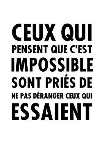 impossible​ vs possible